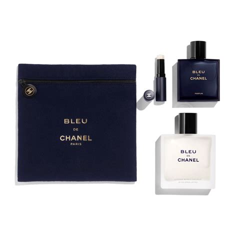 chanel bleu de chanel travel essentials|bleu de chanel travel set.